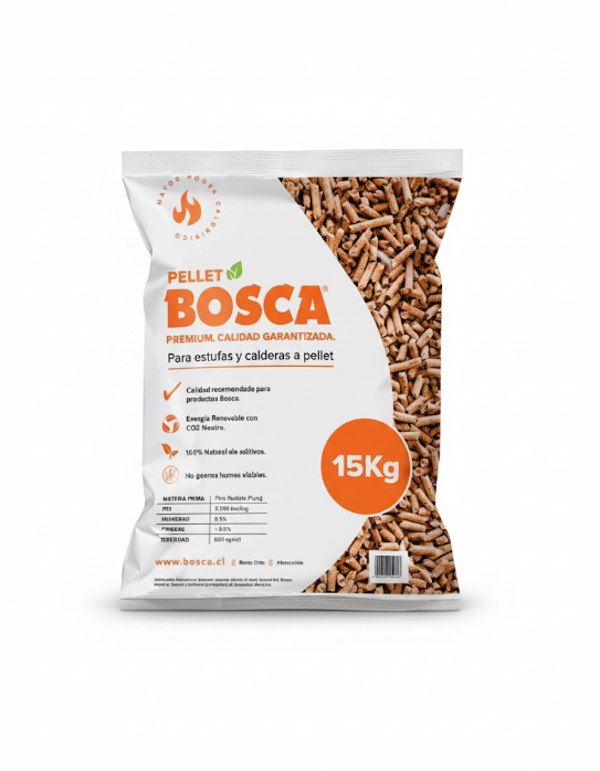 Pallet 96 Bolsas Pellet 15kg